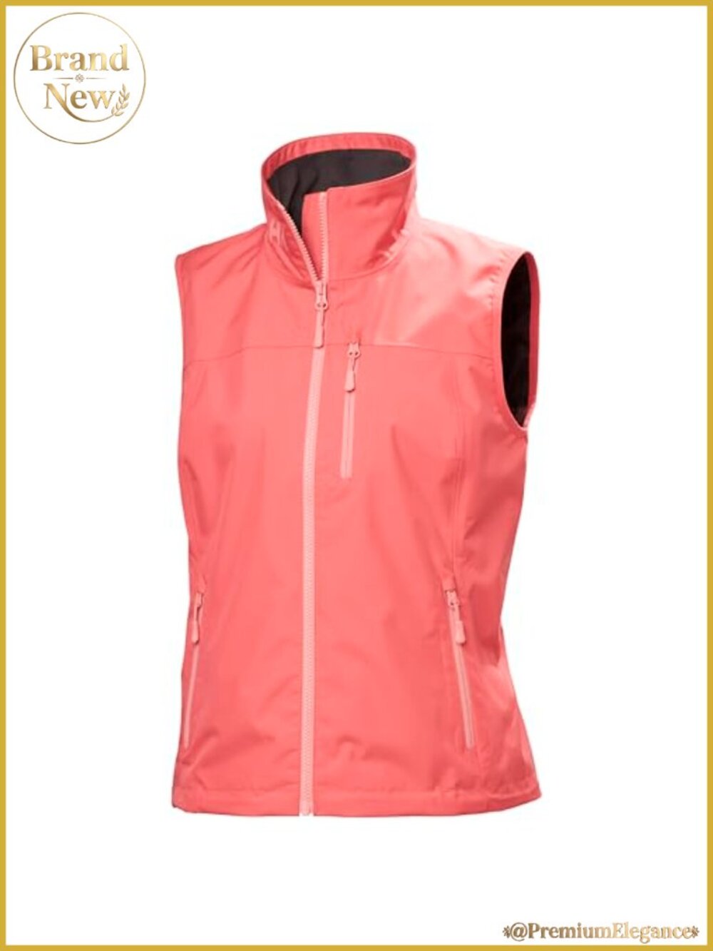Water-Resistant Breathable Lightweight Adjustable Vest